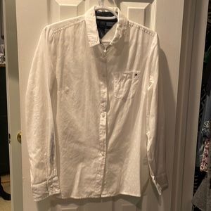 Tommy Hilfiger white  blouse. Classic fit.